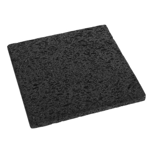 Lava stone bbq volcanic plate - stone,