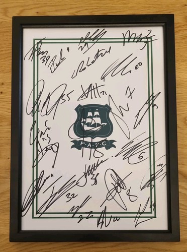 Plymouth argyle signed 2025 - argyle, fc