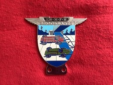 Brooklands 120 mph Car Badge