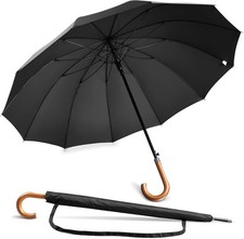 Wood Handle Large Umbrella