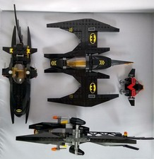 Lego DC Batman Batwing Batcopter Batboat Sub Nightwing Jet Pack 76011 76027 6863