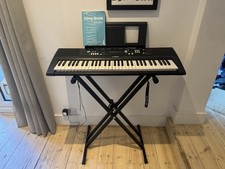 Yamaha EZ-220 Keyboard with Stand - V Good Condition With Box And Songbook