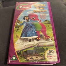 Barney Rhyme Time Rhythm VHS
