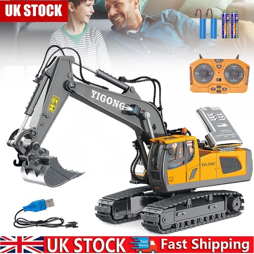 Remote control toy excavator - toy,