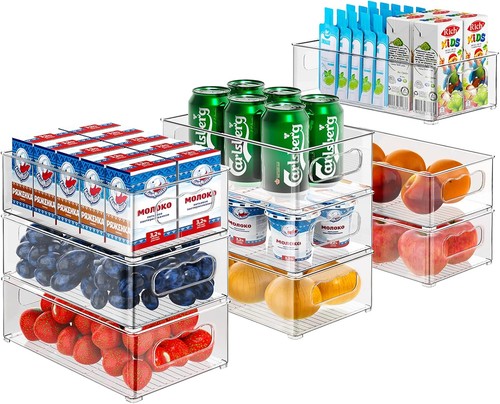 Fridge storage organisers - fridge,