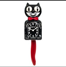 Kit Cat Klock Black and