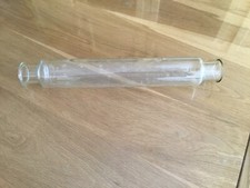 Vintage glass rolling pin