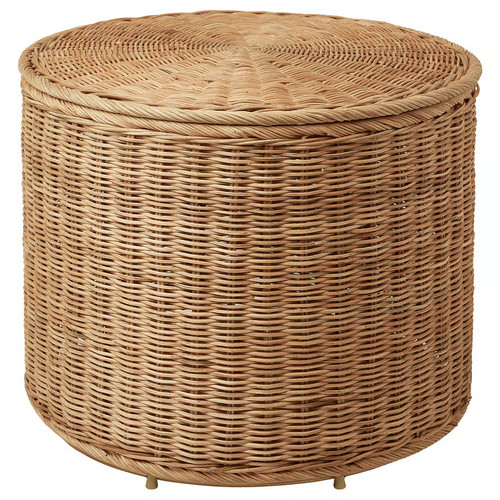 Ikea tolkning rattan pouffe - ikea,