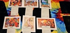 Lot signed serilithoraph - 6,