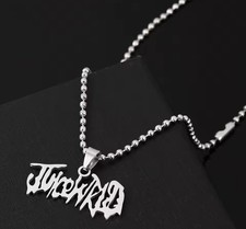 Juice Rapper Necklace Chain Silver Chain Necklace Hip Hop Jewelry WRLD UK POST