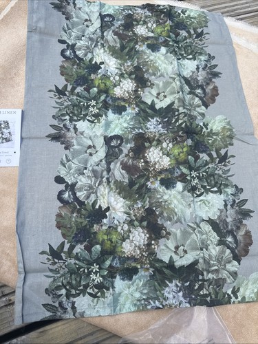 Linen florian tea - tea, towel