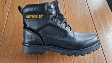 CAT Caterpiller Mens Stickshift  Boots - Dark Black- 11 UK Single Use