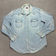 Levis Denim Shirt Adult Large