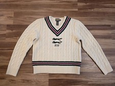 Rugby Ralph Lauren Cableknit Cricket Sweater- Size L