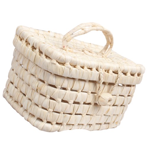 Woven basket with - basket,
