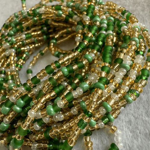 African waist beads - tie, on