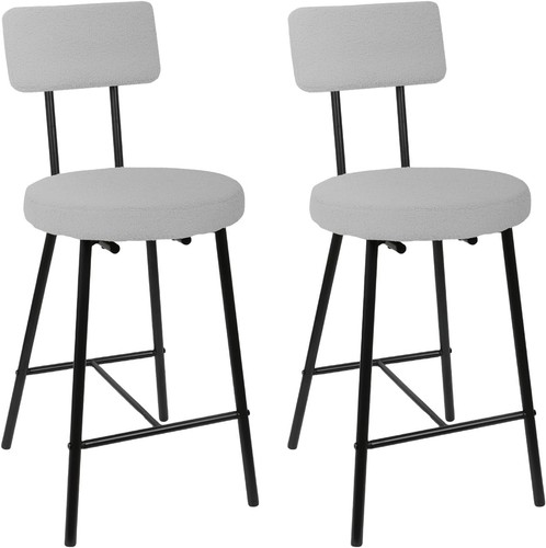 Upholstered bar stool set - bar,