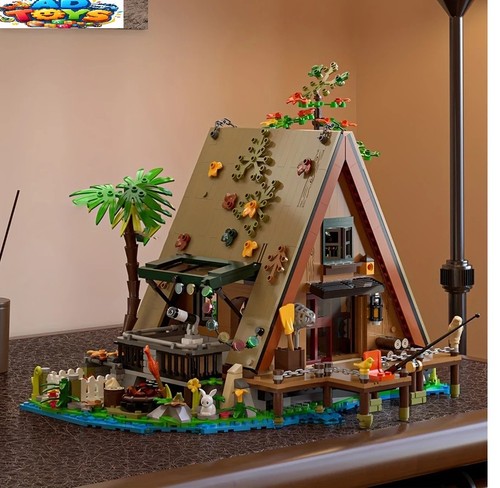 1486pcs forest wooden - forest,