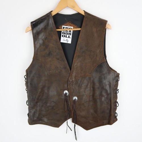 Vintage brown leather - vintage,