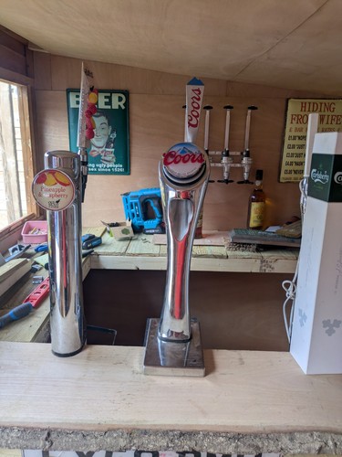 Coors larger beer pump - larger/beer, full