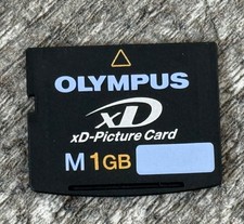 Olympus xD Picture 1GB Memory Card M Card Digital Camera Fuji Film VGC Japan