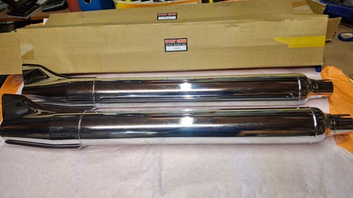 Exhaust silencer chrome - exhaust,