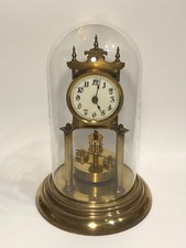 Antique Urania 400 Day Torsion Disk Pendulum Anniversary Clock (For Parts)