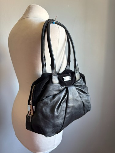 Bennett black leather bag - lk,