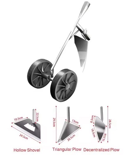 Garden wheel hoe cultivator - wheel,