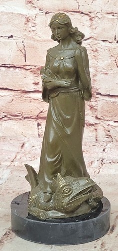 Bronze sculpture statue athena - bronze,