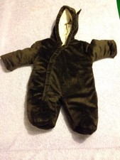 George Asda Brown Snowsuit - First Size