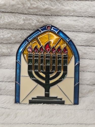 Stained glass suncatcher - glass,
