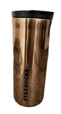 Starbucks Travel Mug;  Tumbler Stainless Steel MILLIE COPPER OR GOLD 12 oz