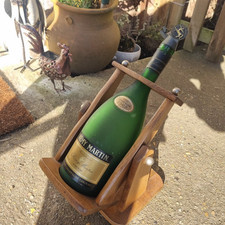 REMY MARTIN champagnecognac (empty) in original wooden pourer with cork 
