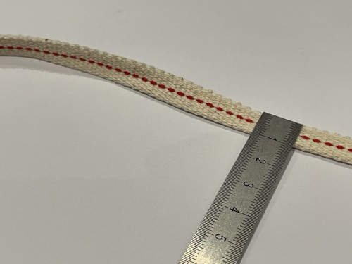Flat cotton wick width 9mm - width,