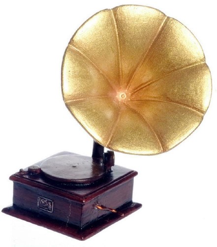 Dolls house gramophone - dolls,