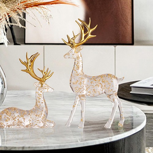 Pieces deer statues - pieces,