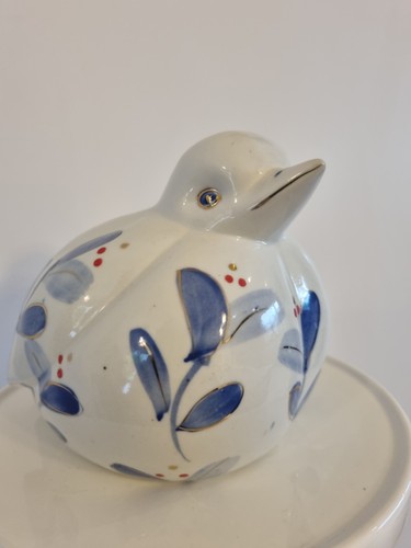 Vintage porcelain bird - vintage,