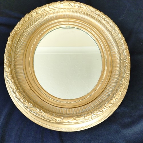 Oval vintage ornate gilt - vintage,