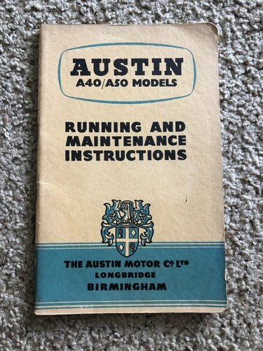 1955 british austin a - british, a-40/a-50