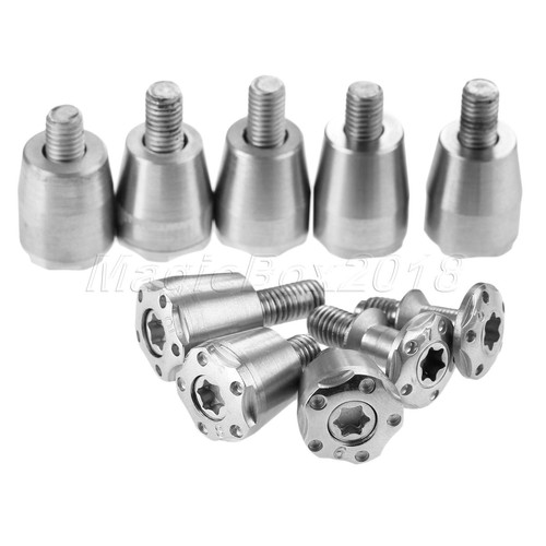 Silver golf weight screw - 1x,