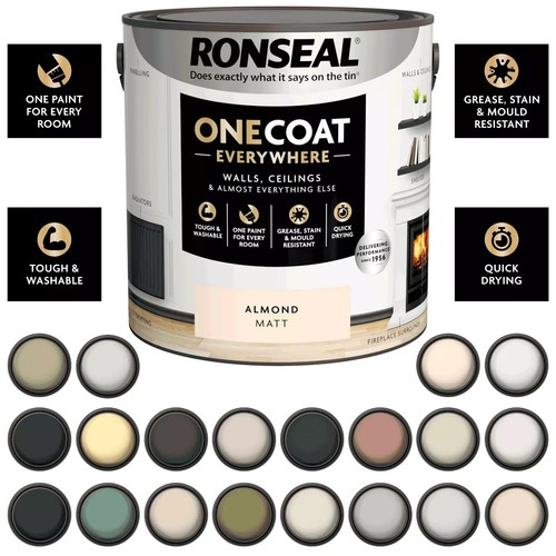 Ronseal one coat everywhere - coat,