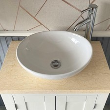 White Bathroom Cloakroom Sink