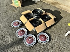 Repainting service: Mercedes Chrome Hub Cap W123 W126 W107 W115 W114 W116
