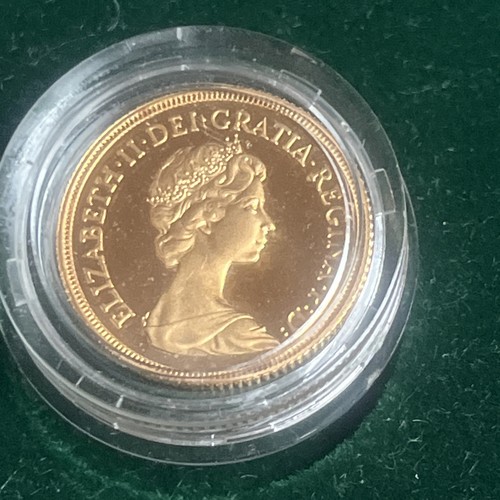 1980 gold proof full sovereign - 1980,