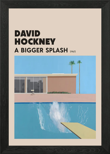 David hockney bigger - hockney:, splash