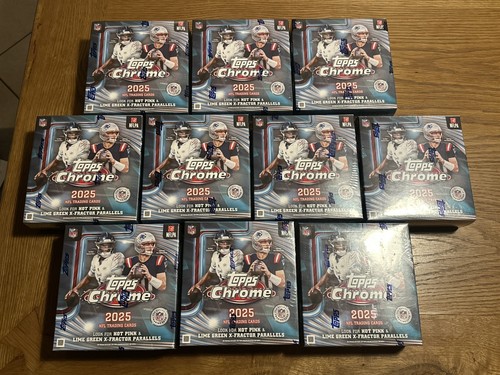 10x 2025 topps chrome - 10x,