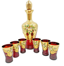 Bohemian czech gold gilded - czech, gold-gilded