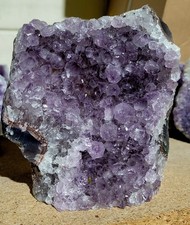 Natural Amethyst Druze Geode