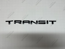 Ford Transit Van 3D Gloss Black Logo badge emblem